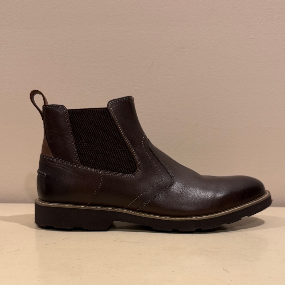 Men's Brown Leather Chelsea Boots